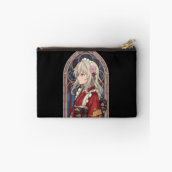 Item preview, Illyasviel von Einzbern Fate Stay Night Kimono Rose Stained Glass Aura designed and sold by mildaclairmo.