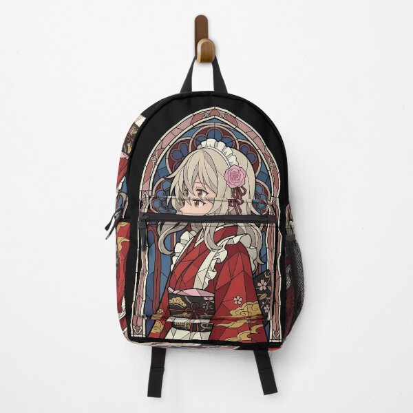 Item preview, Illyasviel von Einzbern Fate Stay Night Kimono Rose Stained Glass Aura designed and sold by mildaclairmo.