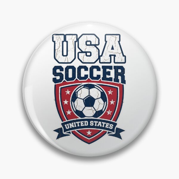 Item preview, USA Soccer United States Vintage Badge designed and sold by PlushFutura.