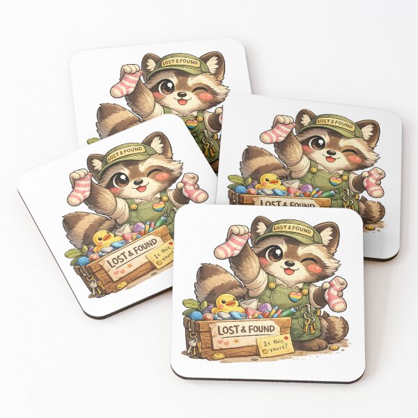 Item preview, Pan Pride Found Raccoon designed and sold by Candlelit Catastrophes.