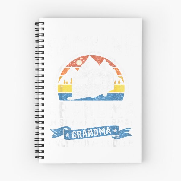 Item preview, Camping Grandma Funny Camper RV Retro Outdoors Womens Gift T-Shirt designed and sold by KTY-NUSS.