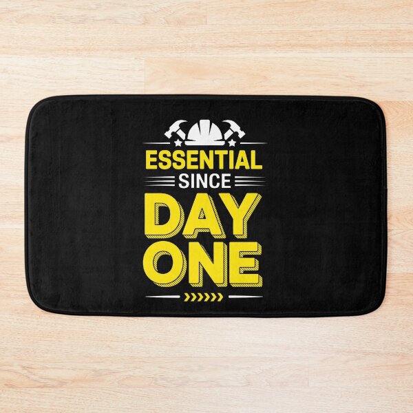 Item preview, Essential Since Day One Gift for Men Construction Worker Trades Pride designed and sold by Say It With Ink.