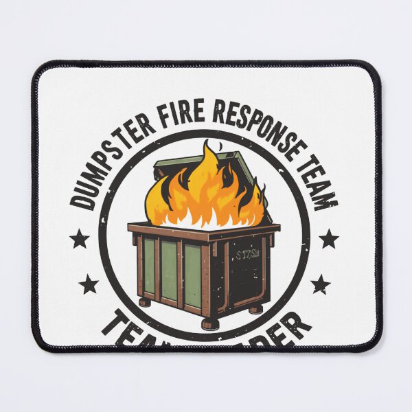 Item preview, Dumpster Fire Response Team Team Leader Funny Manager Boss Leadership designed and sold by HumansStuck12.