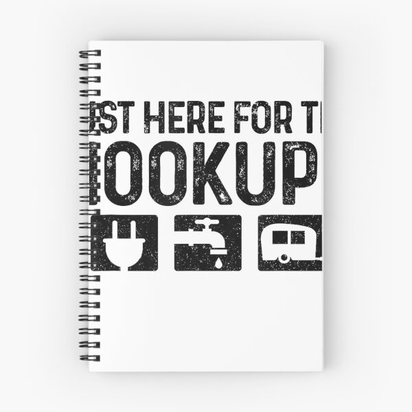 Item preview, Camping RV Caravan Motorhome Just Here for The Hookups Funny T-Shirt Small designed and sold by gidget-gadget.