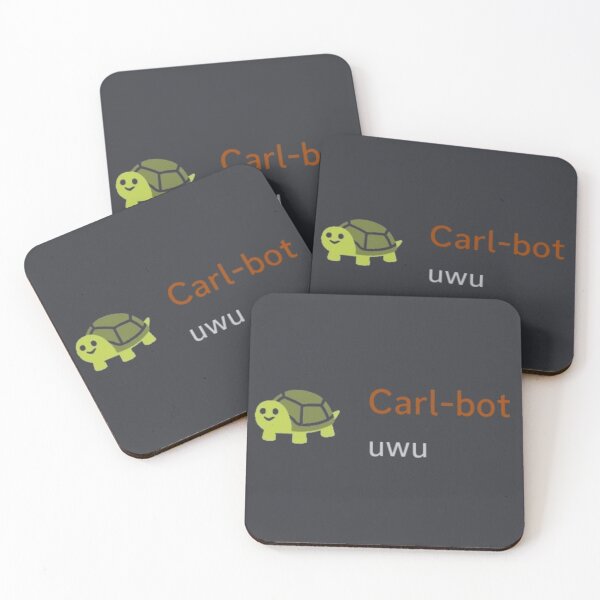 Item preview, "uwu" Carl-bot designed and sold by nbcryptid.