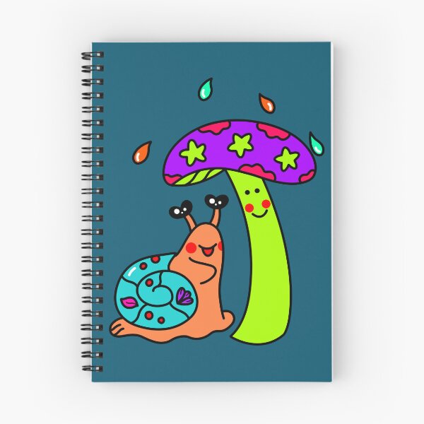 Item preview, Interesting New Friend Snail and Mushroom designed and sold by EMILYVU22.