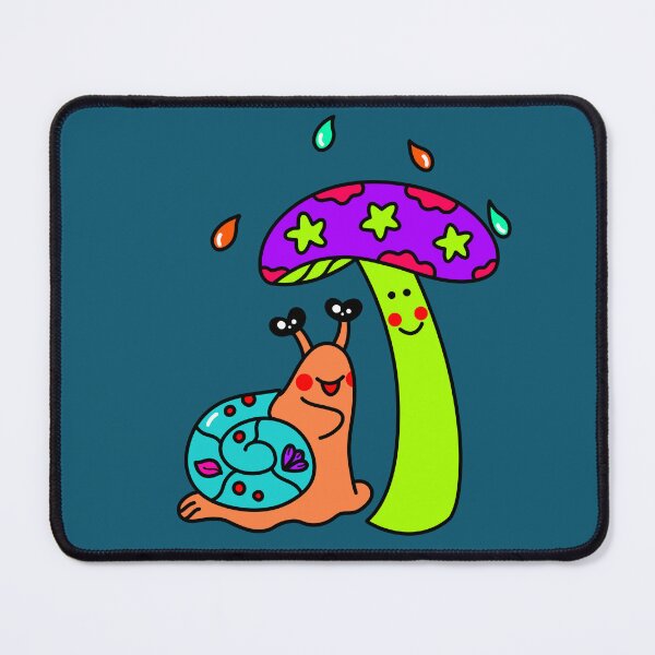 Item preview, Interesting New Friend Snail and Mushroom designed and sold by EMILYVU22.