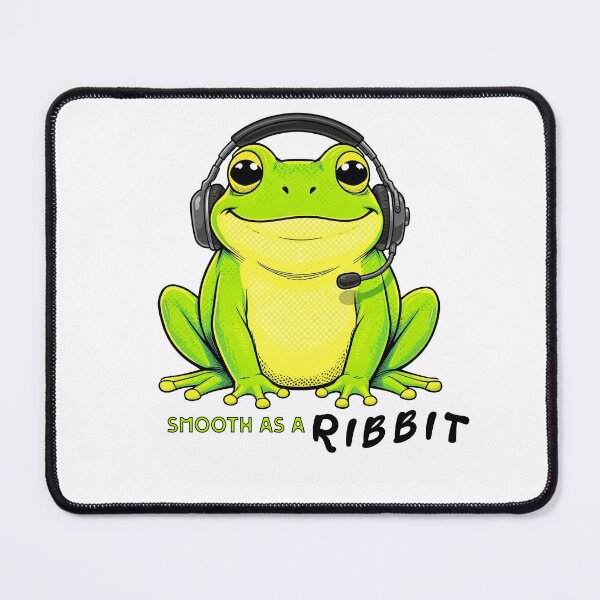 Item preview, Smooth as a RIBBIT — Funny Pilot Aviation Humour designed and sold by monolithstudio.