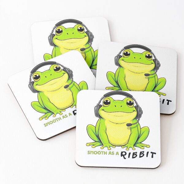Item preview, Smooth as a RIBBIT — Funny Pilot Aviation Humour designed and sold by monolithstudio.