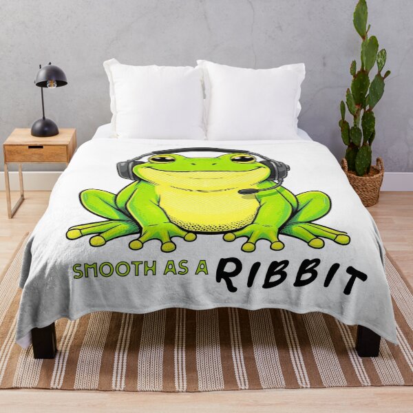 Item preview, Smooth as a RIBBIT — Funny Pilot Aviation Humour designed and sold by monolithstudio.
