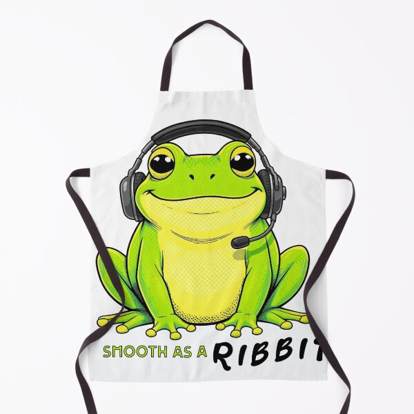 Item preview, Smooth as a RIBBIT — Funny Pilot Aviation Humour designed and sold by monolithstudio.