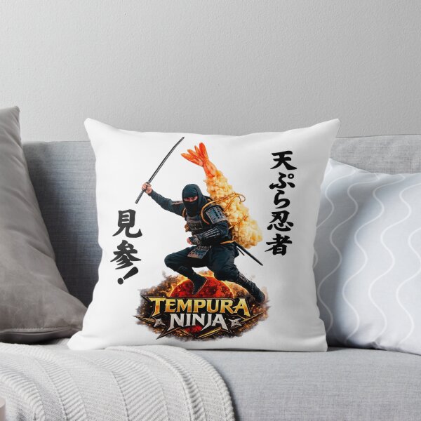 Item preview, Tempura Ninja: The Crispy Warrior of Legend designed and sold by Surreal Characters & Cute Pups.