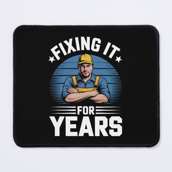 Item preview, Fixing It For Years Gift for Men Blue Collar Worker Trades Pride designed and sold by Say It With Ink.