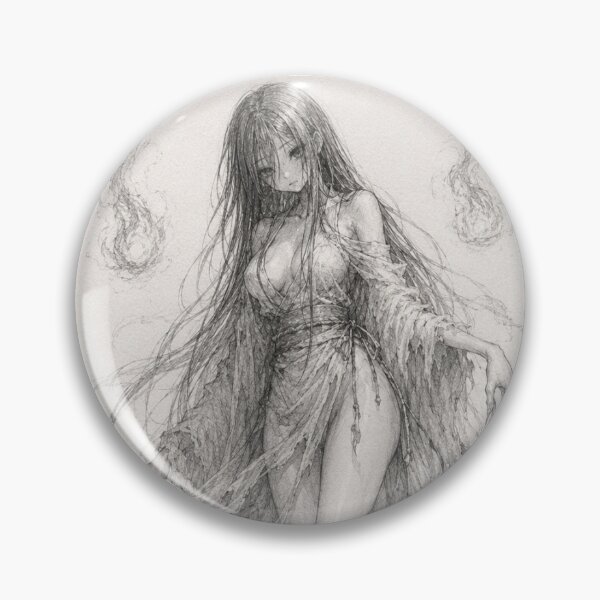 Item preview, Pencil Ghost Maiden  designed and sold by AYUMU-7.
