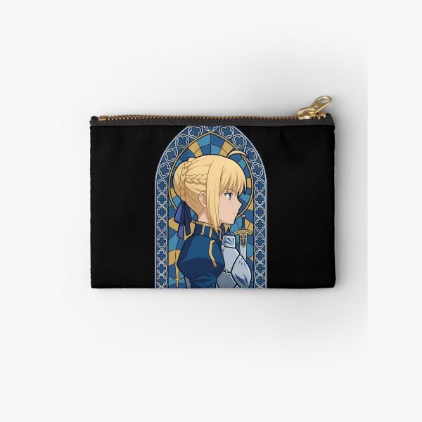 Item preview, Saber Fate Stay Night Chain Frame Stained Glass designed and sold by mildaclairmo.