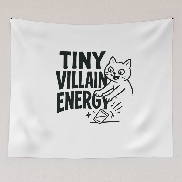 Item preview, Tiny Villain Energy designed and sold by kristinharoldy.