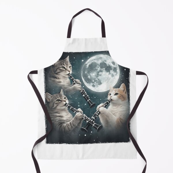 Item preview, Cat Playing Clarinet Music Funny Musician Lover Clarinetist T-Shirt designed and sold by kevincuellar.