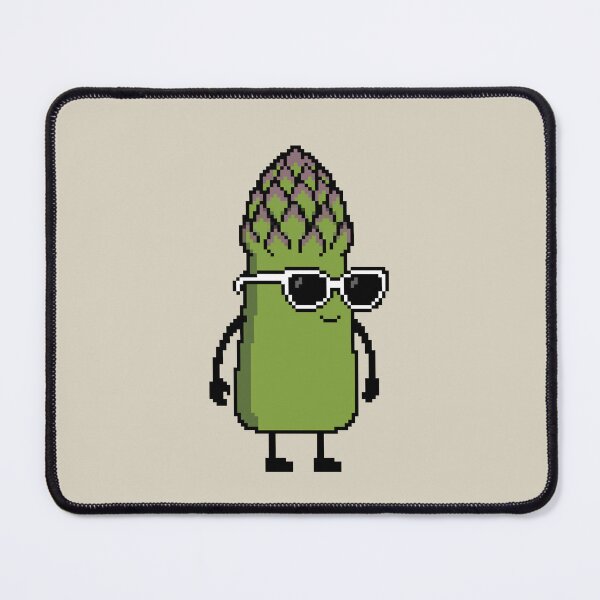 Item preview, Asparagus green Pixel designed and sold by White Rim Mates.