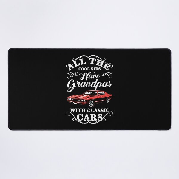 Item preview, All Cool Kids Have Grandpas With Classic Cars Vintage Retro designed and sold by Dmetalx Art Apparel.