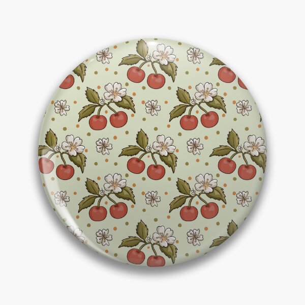 Item preview, Cherry Blossom Pattern | Botanical Cherry Print | Cottagecore Seamless Design designed and sold by Zymetryart.