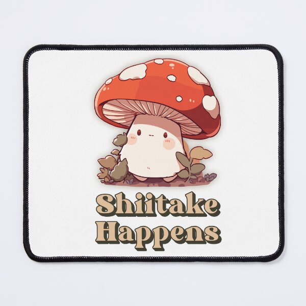 Item preview, Shiitake Happens designed and sold by ThisNThatCrafts.