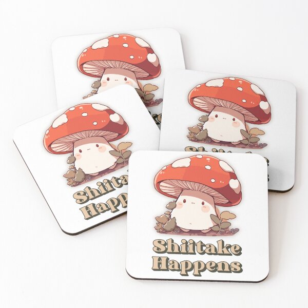 Item preview, Shiitake Happens designed and sold by ThisNThatCrafts.