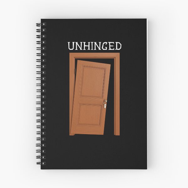 Item preview, Unhinged - Funny designed and sold by Nene Bird Designs.