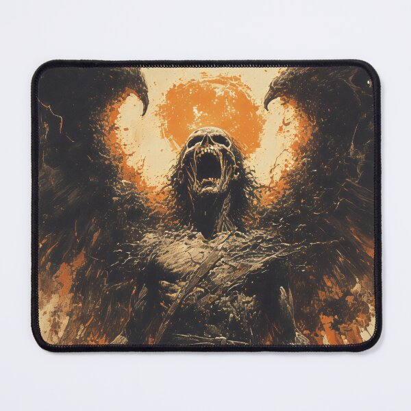 Item preview, vintage pulp art devil designed and sold by aliraweb.