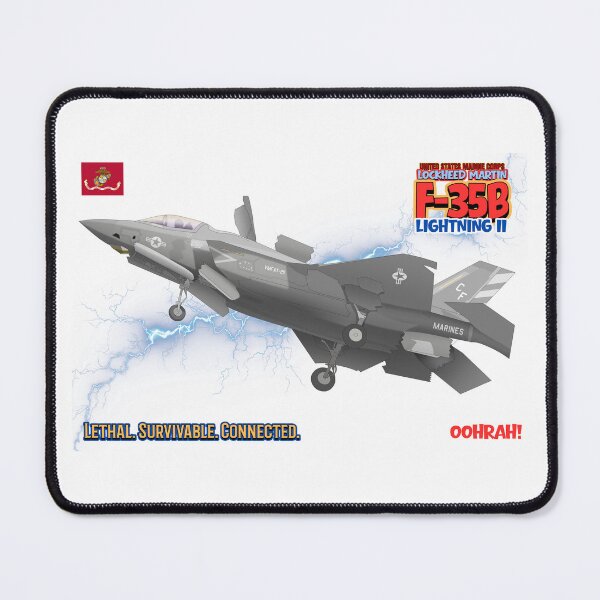 Item preview, US Marine Corps F-35B Lightning II designed and sold by Official Artistic Vehicles.