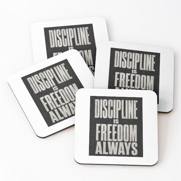 Item preview, Discipline is Freedom Quote Minimalist Streetwear Design designed and sold by PrintxforxYou.