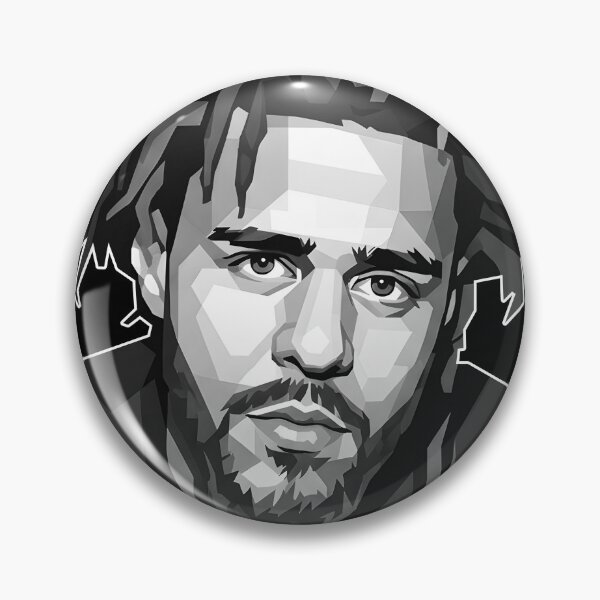 Item preview, J cole grayscale  designed and sold by Japanese art.