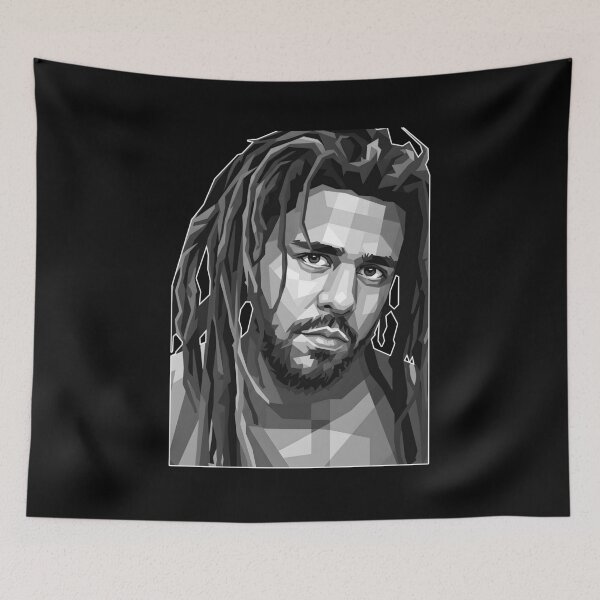 Item preview, J cole grayscale  designed and sold by Japanese art.