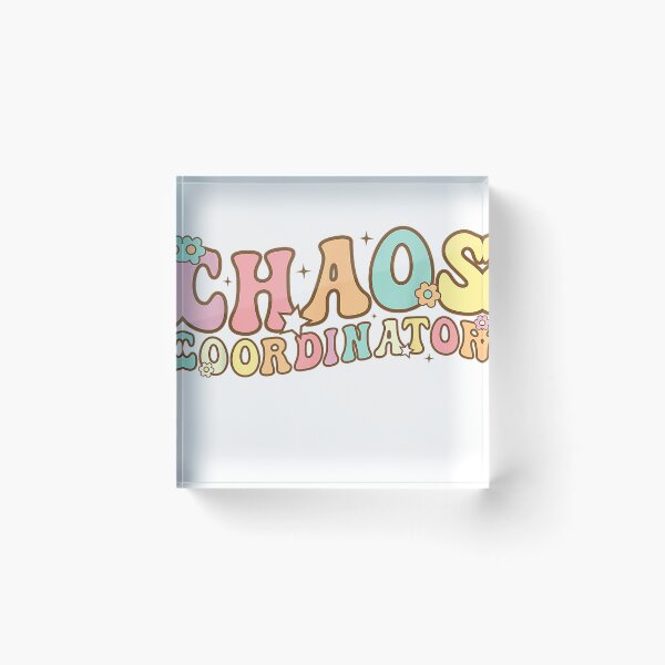 Item preview, Chaos Coordinator Graphic Women Men Preschool Teacher T-Shirt designed and sold by RKdrawings.