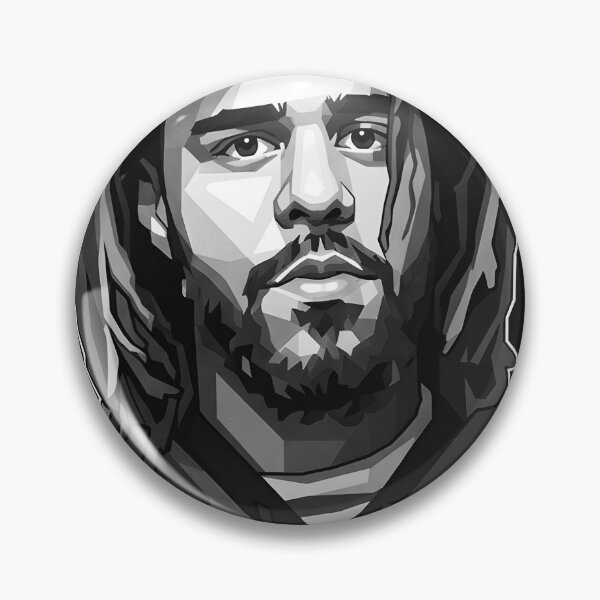 Item preview, J cole grayscale  designed and sold by Japanese art.