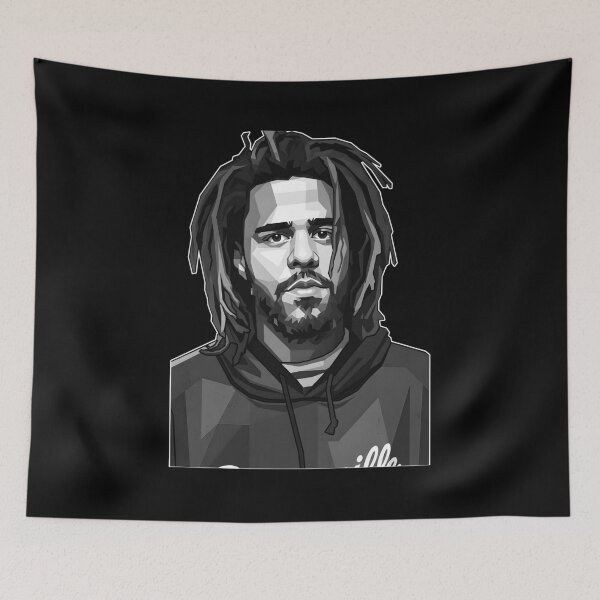 Item preview, J cole grayscale  designed and sold by Japanese art.