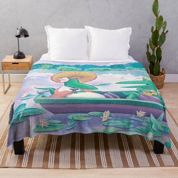 Item preview, Journey Up the Giverny with Maurice Chevalligator designed and sold by Prints by Tracy Sabin.