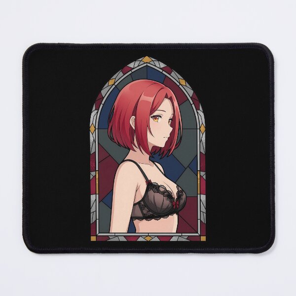 Item preview, Grete Spy Classroom Crimson Profile Stained Glass designed and sold by mildaclairmo.