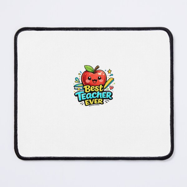 Item preview, Best Teacher Ever Apple Design designed and sold by SugarSketch by VanshShristi.