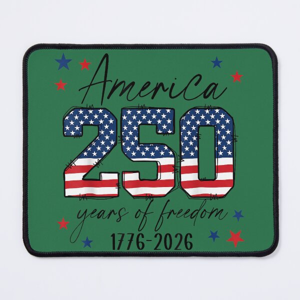 Item preview, 250 Years American 250th Anniversary USA Patriotic 4th July designed and sold by whimsymadhu.