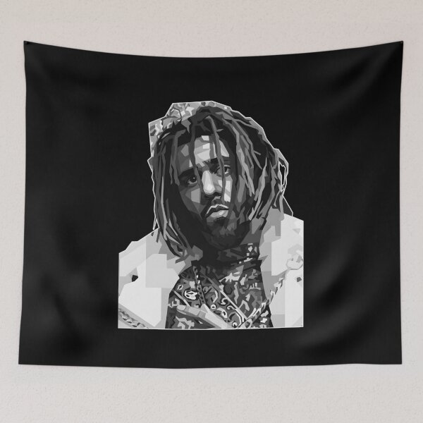 Item preview, J cole grayscale  designed and sold by Japanese art.