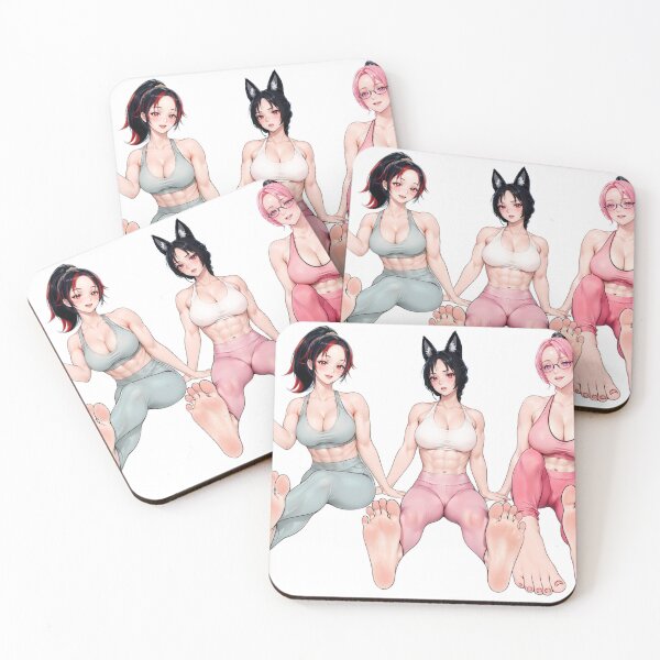 Item preview, Gym girls designed and sold by HazeAnime.