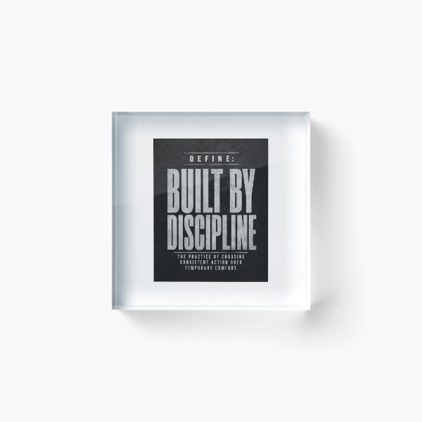 Item preview, Define Built By Discipline Definition Typography Design designed and sold by PrintxforxYou.