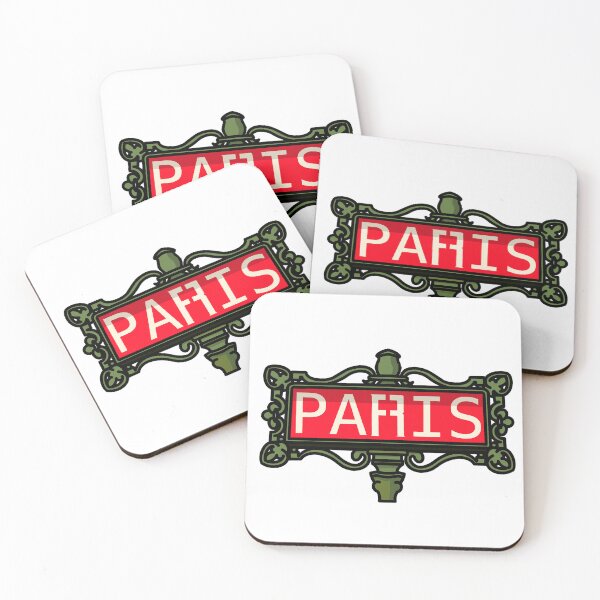 Item preview, Paris Metro Sign Sticker | Postcards from Paris Collection designed and sold by BellaDesignCo.