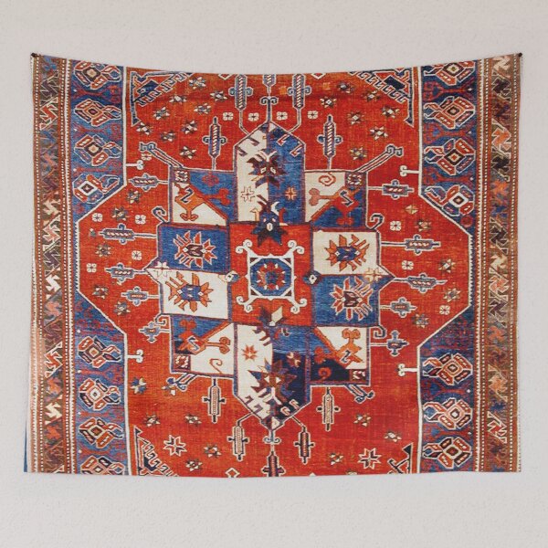 Item preview, Tribal Carpet with Medallion Design designed and sold by Vicky Brago-Mitchell®.