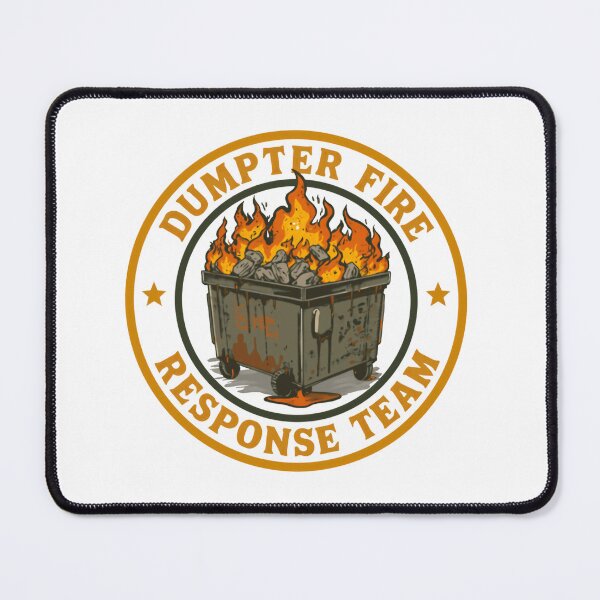 Item preview, Dumpster Fire Response Team Sarcastic Work Humor Chaos Manager designed and sold by HumansStuck12.