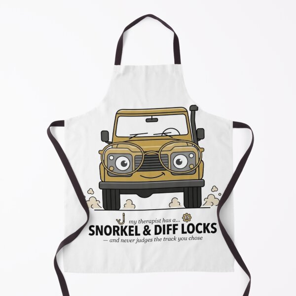 Item preview, My Therapist Has a Snorkel and Diff Locks Funny 4x4 Off Road T-Shirt designed and sold by CurlyDogDesigns.