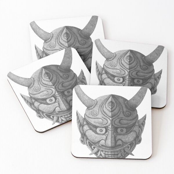 Item preview, Oni mask designed and sold by Meekjuju.