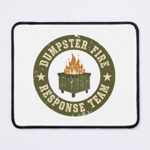 Item preview, Dumpster Fire Response Team Sarcastic Humor Workplace Office Team designed and sold by HumansStuck12.