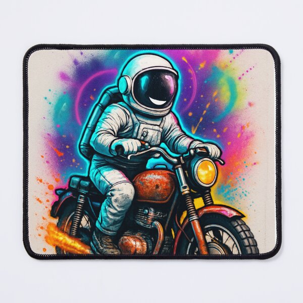 Item preview, Neon Astro Rider designed and sold by krazzyremo.