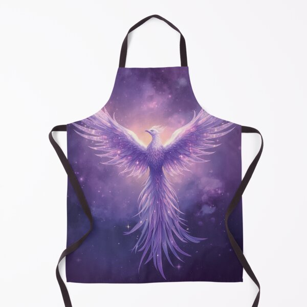 Item preview, Celestial Phoenix Rising Through the Purple Cosmos designed and sold by MysticPurpleHue.